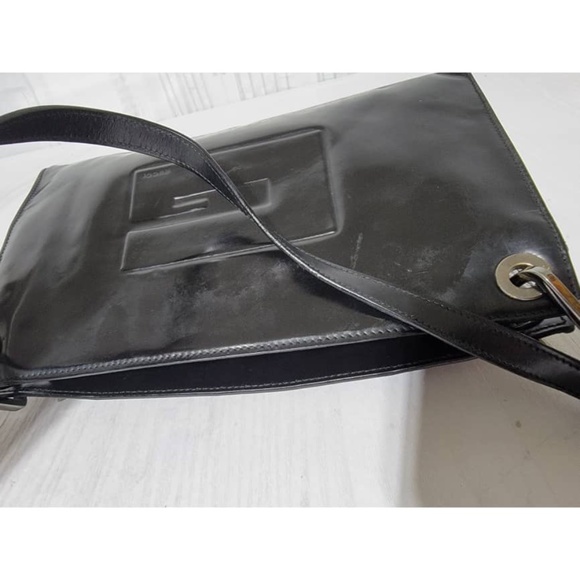 Authentic GUCCI Vintage G Square Tom Ford Era Shoulder Bag Black - Picture 13 of 15